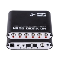 5.1 Channel Audio Decoder DTS Digital Surround Sound HD Player Converter Amplifier Optical Coaxial A