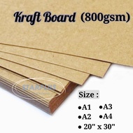 (Starplus) Kraft Board (Modeling Board/Material/DIY) - A4/A3/A2