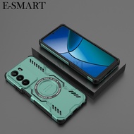 For Realme C71 P3 Lite C73 Case New Anti-Slippery Anti-Drop Seismic Magnetic Absorption Composite Ar