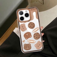 1537 Case Clear Protector Camera BEAR for SAM A02 A03 A04 A04E A14 5G A34 5G A54 5G A24 A22 4G 5G A3