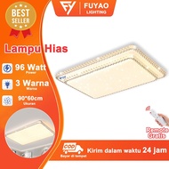 FUYAO LIGHTING Modern Fancy Aesthetic Crystal Ceiling Decorative Lamp with Sparkling Glitter Plating