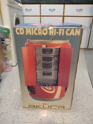 ( 留意內文 )在指定點可以優惠價7折購買！全新 可口可樂cd微型音響機 CD micro Hi-Fi Can 一部