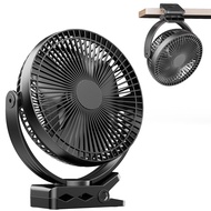 ATEngeus USB Fan, Hand Fan, Small Fan, USB Mini Fan, 4 Speeds, 90° Rotatable USB Fan, Low Noise, for