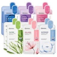 Mediheal 12 Combo Pack Facial Sheet Mask - N.M.F, H.P.A, I.P.I, Collagen, Teatree, Watermide Best Ma