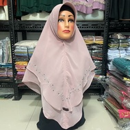 Jilbab Instan / Hijab Instan 2 Layer / Hijab Instan Payet / Jilbab Instan Ceruty Premium