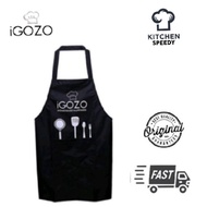 Ready Stock iGOZO Waterproof Kitchen Apron