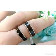 Keren! 4s Grosir Solo || Cincin espoxy titanium list silver