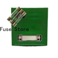 2PCs 6*30 glass tube f0.1a f0.2a f0.3a f315ma 250V CE CCC