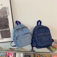 Mini backpack Jeans Small Denim backpack/