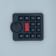 HFSECURITY Video Clips Editing Hot Key Keyboard for Davinci Resolve Plug and Use USB Blue Switch Por