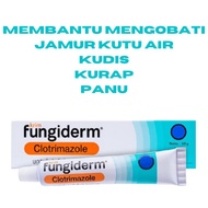 FUNGIDERM 1% Krim | Obat Jamur Kulit Kadas , Kurap . Panu