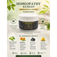 Homeopathy Eczema Cream Steroid Free Relief for Sensitive Skin Psoriasis Gatal Kurap Dry Itchy Rash