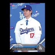 MLB 道奇隊 大谷翔平 2023 Topps NOW Ohtani 加盟記者會球員卡 球卡 PSA BGS 美國職棒