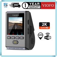 VIOFO A119 MINI 2K 1440P 60FPS BUILT-IN 5GHZ WI-FI AND GPS LOGGER QUAD HD DASHCAM