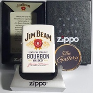 mancis korek 48317 ZIPPO JIM BEAM WHITE MATTE - GHOSTSTORE7