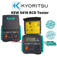 Kyoritsu KEW 5410 RCD Tester DC 12V / R6(AA)(1.5V) × 8 | Measurement of trip out current | Ready Stock ‼️