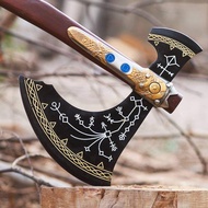 |Handmade Kratos Axe, Leviathan Axe, God of War, Viking Axe, Cosplay Axe, Cosplay Armor, Cosplay Wea