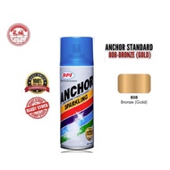 ANCHOR STANDARD Spray Can Tin Cat Paint 400ML 808 Bronze (Gold) Emas Sprey Ancer Standard Ori 100% O