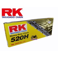 RK 520 TAKASAGO CHAIN HEAVY DUTY X 120L ORIGINAL RK TAKASAGO CHAIN RANTAI