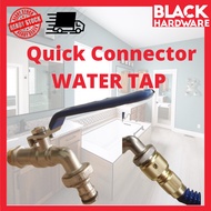 BLACK HARDWARE Washing Machine Water Ball Valve Tap Faucet Kepala Paip Water Jet Mesin Basuh Auto Mu