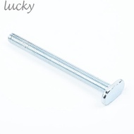 LUCKY~M8 T-nuts Attachment Replacement Screws Carbon Steel Silver Jig Table Saw