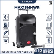 SPEAKER PROTABLE BARETONE MAX 15 MHWR -15INCH SPEAKER BARETONE MAX 15 MHWR 
