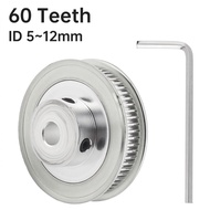 GT2 Timing Belt Pulley 60 Teeth Timing Pulley 2GT Idler Pulley for 6mm Width Belt / CNC Machines 3D 