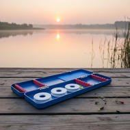 Float Holder Fishing Box - Foam Tackle Organizer with Line & Float Storage, Portable Waterproof Case