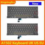 New Replacement Keyboard UK US Spain French Russian Korean Portugal For Macbook Pro Retina 13" A1502