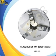 K11 3jaw 125mm lathe Claw 3-legged lathe Chuck/ San Ou K11-125 lathe head/