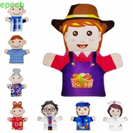 EPOCH Hand Puppets For Family Members, Cloth Family Members Family Members Hand Puppets, Story Telli