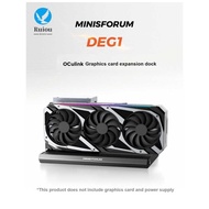 MINISFORUM graphics card docking station DEG1 supports RTX-4090&7900XTX Oculink dedicated only Oculi