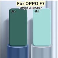 【Case Home】For OPPO F7 Silicone Full Cover Case Antifouling Case Cover