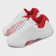 adidas 籃球鞋 TMAC 3 Restomod 男鞋 白 紅 避震 抗扭 鱷魚紋 簽名球鞋 火箭隊 愛迪達 FZ6212