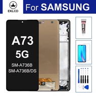 For Samsung Galaxy A73 5G A736 LCD Display SM-A736B A736B/DS Touch Screen Digitizer Assembly Replace
