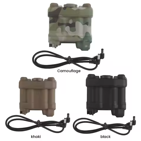 Adjustable Helmet NVG Battery Pouch Helmet Accessories Realistic Battery Storage Holder Pack Dummy M