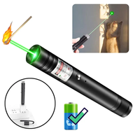 8000M High Power Red Dot Laser Pointer Hunting Aiming USB Rechargeable Built-in Battery, Blue Purple Burning Green Laser Pointes