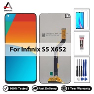 ต้นฉบับสำหรับ Infinix S5 X652จอแสดงผล LCD Touch Screen Digitizer สมัชชาอะไหล่สำหรับ Infinix S5 Lite