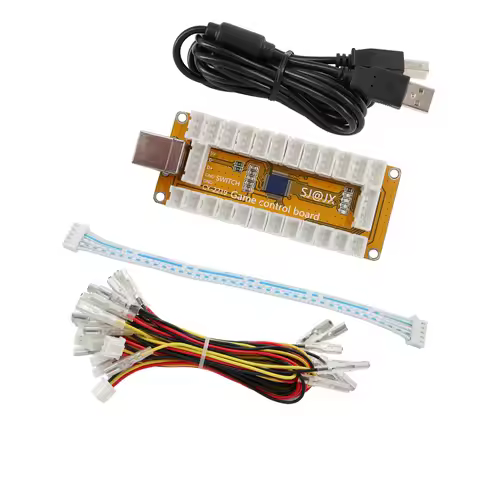 SJ@JX USB Encoder Zero Delay Gamepad Led Gare control board PS3-PC/S WITCH/Android/XB 360 For Window
