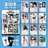 Kpop 2026 BoyNextDoor WOONHAKI Calendar