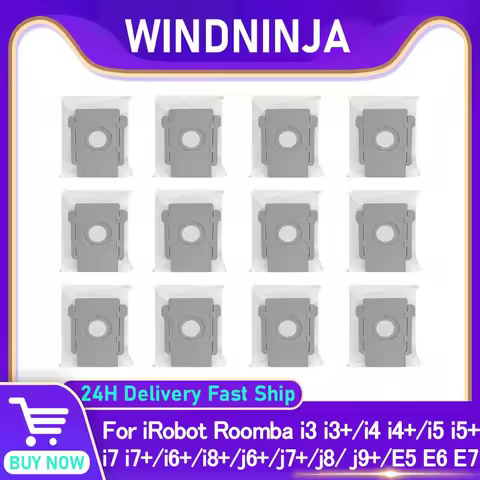 Dust Bags For iRobot Roomba i3 i4 i5 i7 E5 E6 E7 S9 Series Robot Vacuum Cleaner Accessories Replacem