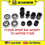 YAMAHA Y15ZR Y15Z Y15 LC150 MODIFY RIM WHEEL BEARING & BUSH FOR SPORT RIM PNP Y125Z Y125ZR Y125 125Z