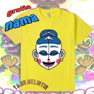 Children's T-shirts 5-year-old children's clothing/s FNAF five night at Freddy's Ballora free name