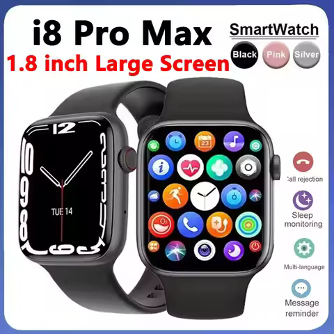 Smart Watch I8 Pro Max Answer Call Sport Fitness Tracker Custom Dial Smartwatch Men Women Gift For A