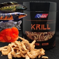 Qiuyu Freeze Dried Krill / Udang Kering / 南极虾 COLOUR ENHANCING Channa Food Makanan Channa Flowerhon Parrot Fish
