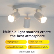 2/3-Head Rotatable LED Recessed Spotlights, GU10 Ceiling Downlights Fixture For Home Decor, Indoor L