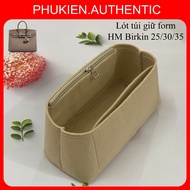 Lót túi giữ form HM Birkin 25/30/35 cao cấp full Size | Quý khách đặt lót form theo yêu cầu xin Ɩiên
