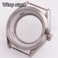 Wtop 41mm Sapphire Glass Silver Sterile Watch Case Fit NH35 NH36 ETA2836 Miyota8205 8215 821A Mingzh