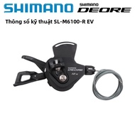 Shimano DEOER SL-M6100/M6100 Spec EV Phải 12 Tốc Độ Xe Đạp Sang Số Hợp Kim Cơ Derailleur Hệ Thống Dà