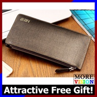 Pabojoe Men Premium Genuine Leather Long Wallet 22 slots